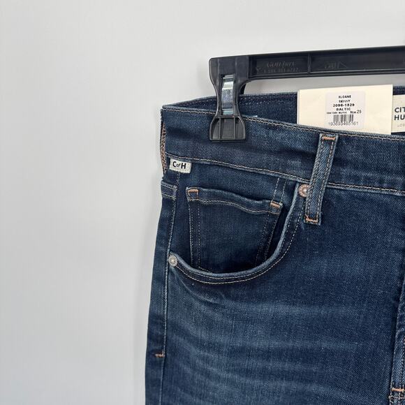 CITIZENS OF HUMANITY NWT Sloane Skinny Denim Jean in Baltic Dark Wash // 0 - Picture 7 of 12